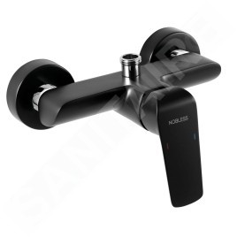 Novaservis Nobless Tina - Set de douche avec mitigeur, noir SET043/38,5