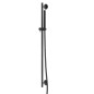 Steinberg 100 - Ensemble de pommeau de douche, barre et flexible, noir mat 100 1601 S