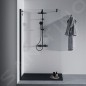 Ideal Standard CeraTherm - Set de douche avec thermostat, diamètre 26 cm, 2 jets, noir soyeux A7210XG