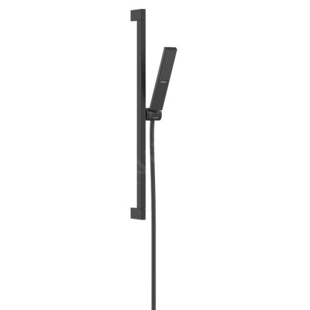 Hansgrohe Pulsify E - Ensemble pomme de douche, tige et flexible, EcoSmart, noir mat 24370670