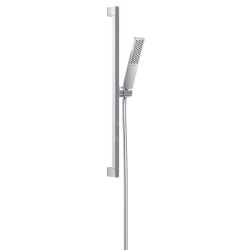 Hansgrohe Pulsify E - Set pomme de douche, barre et flexible, EcoSmart+, chrome 24371000