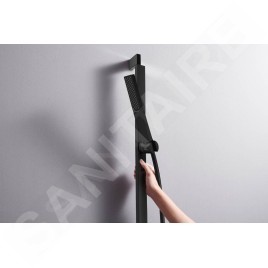 Hansgrohe Pulsify E - Set de pommeau de douche, barre et flexible, EcoSmart+, noir mat 24371670