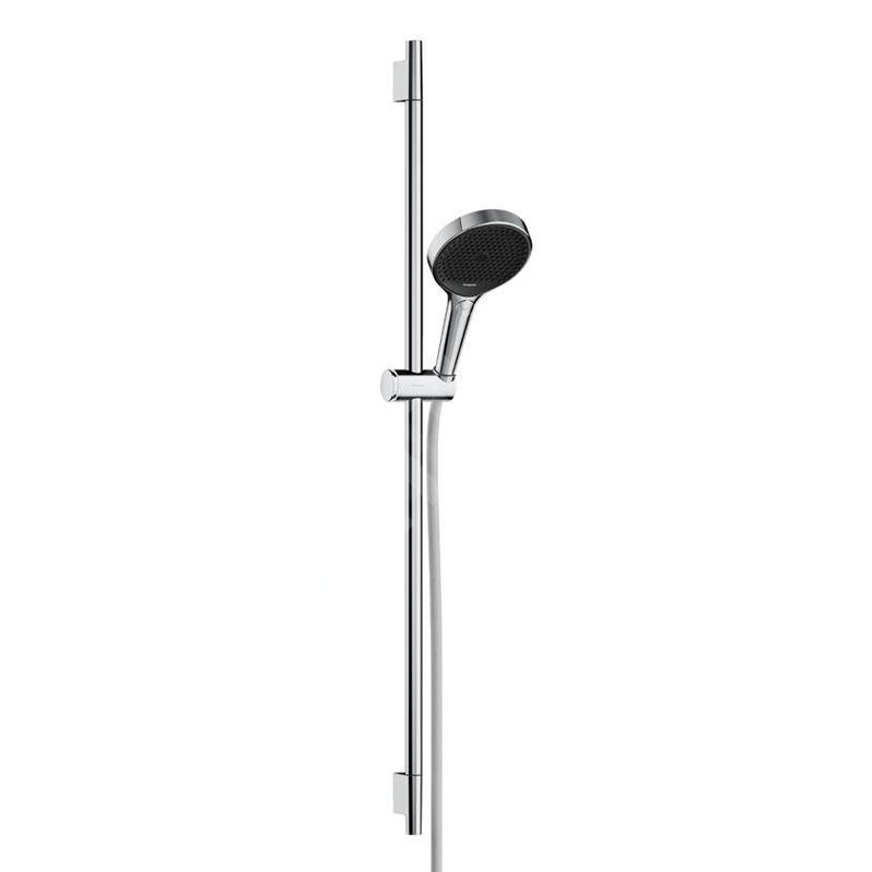 Hansgrohe Rainfinity - Set de pommeau de douche, barre et flexible, 3 jets, chrome 28743000