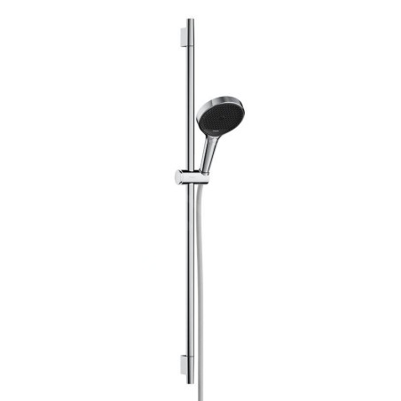 Hansgrohe Rainfinity - Set de pommeau de douche, barre et flexible, 3 jets, chrome 28743000
