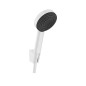 Hansgrohe Pulsify S - Set de pommeau de douche, 1 jet, support et flexible de 1250 mm, blanc mat 24301700