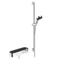 Hansgrohe Pulsify Select - Set de douche Relaxation avec thermostat, 3 jets, avec barre 900 mm, chrome 24270000 Hansgrohe Pulsify Select - Set de douche Relaxation avec thermostat, 3 jets, avec barre 900 mm, chrome 24270000