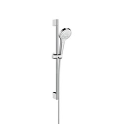 Hansgrohe Croma Select S - Set de douche Multi 0,65m, blanc/chrome 26560400