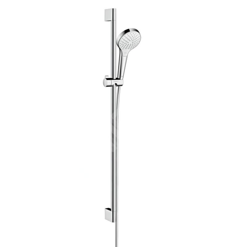 Hansgrohe Croma Select S - Set de douche Vario, 0,90m, blanc/chrome 26572400