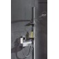 Hansgrohe Unica'E - Barre de douche 1500 mm avec flexible de douche, chrome 27645000