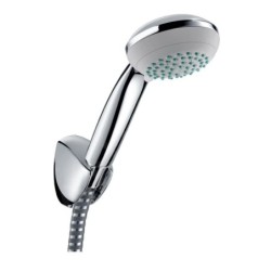 Hansgrohe Crometta 85 - Set de douche Variojet 2 jets/support de douche Porter’C 1,25 m, chrome 27558000
