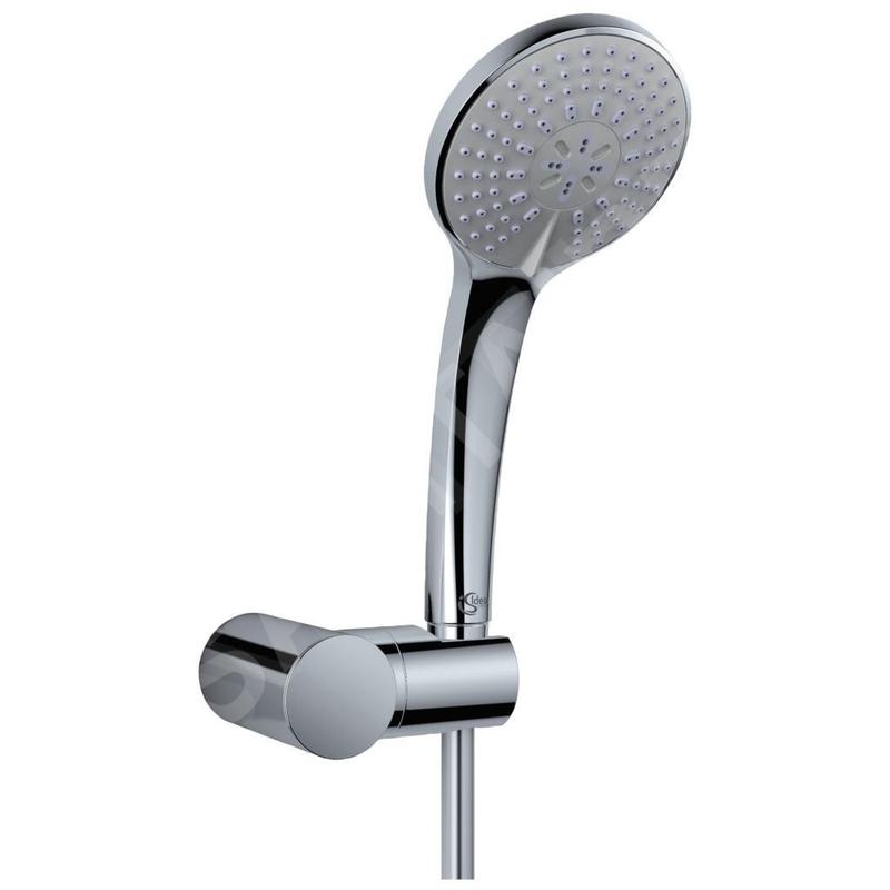 Ideal Standard Idealrain - Set de douche M3 avec douchette 100 mm, 3 jets, chrome B9452AA