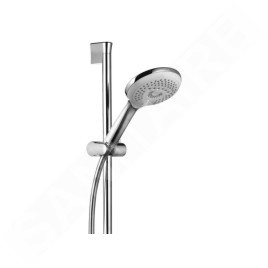 Kludi Freshline - Pommeau de douche avec flexible et barre de 600 mm, 3 jets, chrome 6793005-00