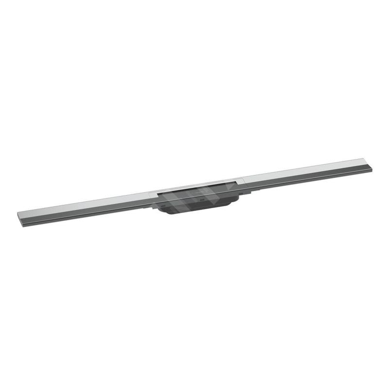 Hansgrohe RainDrain Flex - Caniveau de douche linéaire avec grille en inox 900, pour montage libre, découpable, chrome 56045000 Hansgrohe RainDrain Flex - Caniveau de douche linéaire avec grille en inox 900, pour montage libre, découpable, chrome 56045000