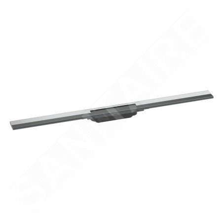 Hansgrohe RainDrain Flex - Caniveau de douche linéaire avec grille en inox 900, pour montage libre, découpable, chrome 56045000