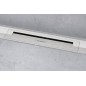 Hansgrohe RainDrain Flex - Caniveau de douche linéaire avec grille en inox 700, installation contre le mur, découpable, inox Hansgrohe RainDrain Flex - Caniveau de douche linéaire avec grille en inox 700, installation contre le mur, découpable, inox