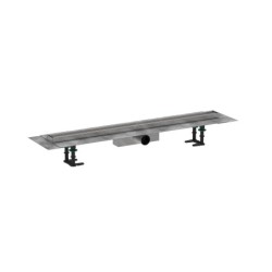 Hansgrohe RainDrain Compact - Caniveau de douche 90 cm pour insertion de carreaux, avec grille 56181000