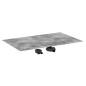 Hansgrohe RainDrain Allround - Caniveau de douche 80 cm, avec grille, acier inoxydable brossé 56187800