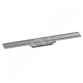 Hansgrohe RainDrain Original - Caniveau de douche linéaire 70 cm, avec grille, acier inoxydable brossé 56197800