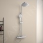 Ideal Standard CeraTherm - Colonne de douche T50 avec thermostat, 200 mm, 3 jets, chrome A7230AA Ideal Standard CeraTherm - Colonne de douche T50 avec thermostat, 200 mm, 3 jets, chrome A7230AA