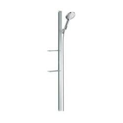 Hansgrohe Raindance - Set de douche Select S 120, 3 jets, EcoSmart 9l/min,  barre de douche 1,50 m, chrome 27647000