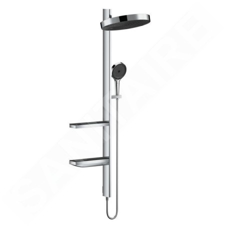 Hansgrohe Rainfinity - Colonne de douche Showepipe 360, 1jet, chrome 26842000