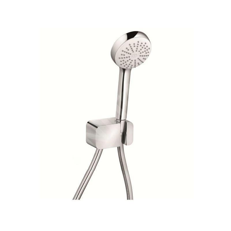 Kludi Logo - Douchette avec support et flexible, chrome 6867005-00