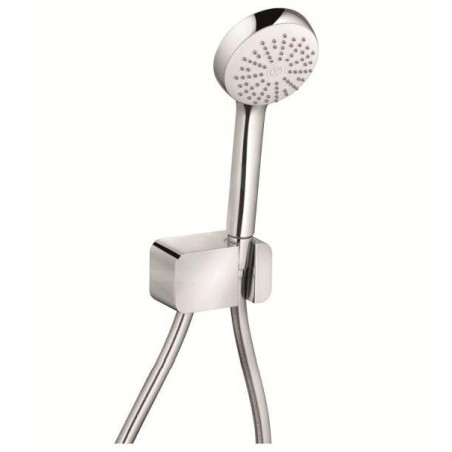 Kludi Logo - Douchette avec support et flexible, chrome 6867005-00