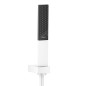 Hansgrohe Rainfinity - Ensemble de pommeau de douche 130, support de douchette et flexible 1,6 m, blanc mat 26856700
