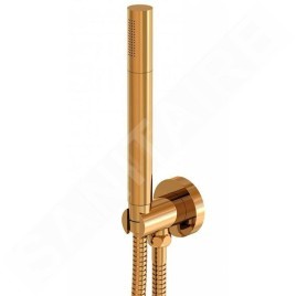 Steinberg 100 - Ensemble de pommeau de douche, support et flexible, or rose 100 1670 RG