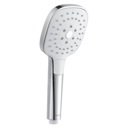 kielle Vega - Set tête de douche, barre et flexible, chrome / blanc 20418SE0
