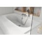 kielle Oudee - Set tête de douche, barre et flexible, chrome / noir 20402SE0