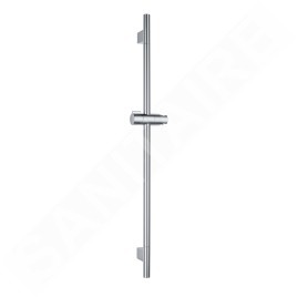 kielle Oudee - Set tête de douche, barre et flexible, chrome / noir 20402SE0