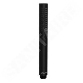 Ravak Chrome - Douche de tête, 1 jet, noir mat X07P573