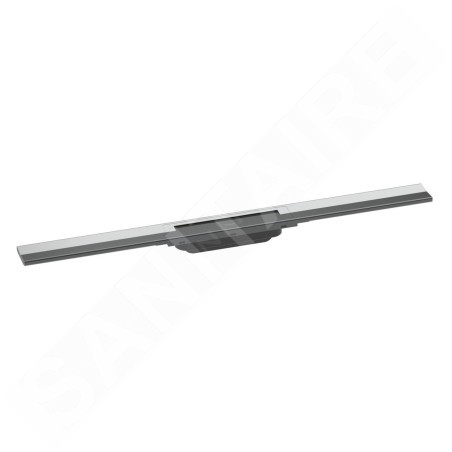 Hansgrohe RainDrain Flex - Caniveau de douche linéaire avec grille en inox 800, pour montage libre, découpable, chrome 56044000
