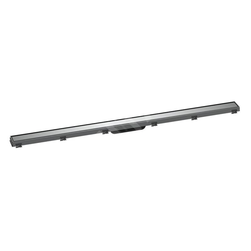 Hansgrohe RainDrain Match - Caniveau de douche linéaire avec grille en inox 1200, avec cadre réglable en hauteur, chrome Hansgrohe RainDrain Match - Caniveau de douche linéaire avec grille en inox 1200, avec cadre réglable en hauteur, chrome
