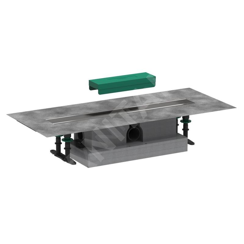 Hansgrohe uBox universal - Ensemble complet pour caniveaux de douche linéaires 600, pour installation standard, inox 56022180 Hansgrohe uBox universal - Ensemble complet pour caniveaux de douche linéaires 600, pour installation standard, inox 56022180