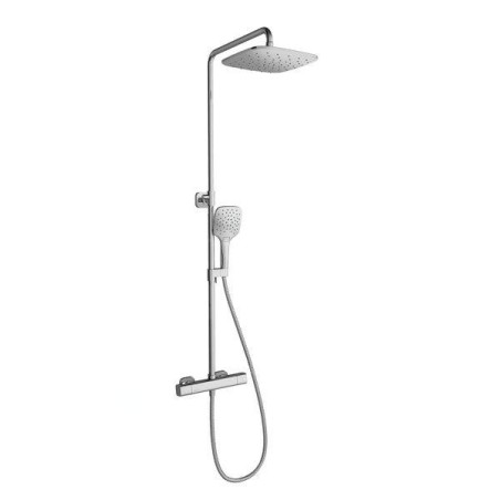 Ravak 10° Free - Set de douche TD F 091.00 / 150 avec thermostat, 250 mm, chrome X070141