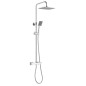 Aqualine Douches - Set de douche Talia avec thermostat, 255x180 mm, chrome SL440