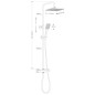 Aqualine Douches - Set de douche Talia avec thermostat, 255x180 mm, chrome SL440