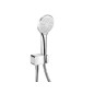 Kludi Freshline - Douchette avec support et flexible, chrome 6787005-00