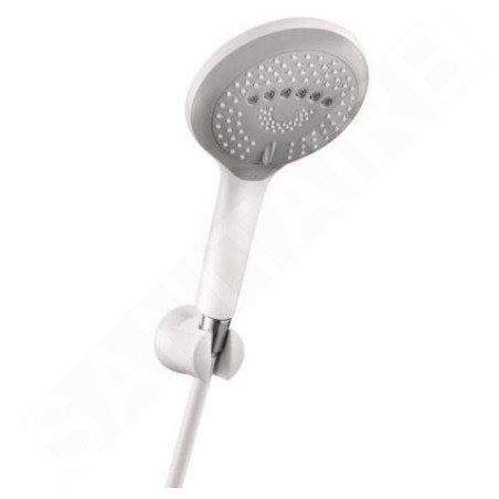 Kludi Freshline - Set de douche 140, 3 jets, blanc/chrome 6795091-00