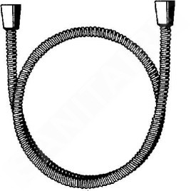 Hansa Jet - Flexible de douche, 200 cm, chrome 04120200
