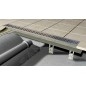Alcadrain Douchegoten - Caniveau de douche Simple 850 mm, avec bord pour grille perforée, grille incluse, inox mat APZ9-850M Alcadrain Douchegoten - Caniveau de douche Simple 850 mm, avec bord pour grille perforée, grille incluse, inox mat APZ9-850M