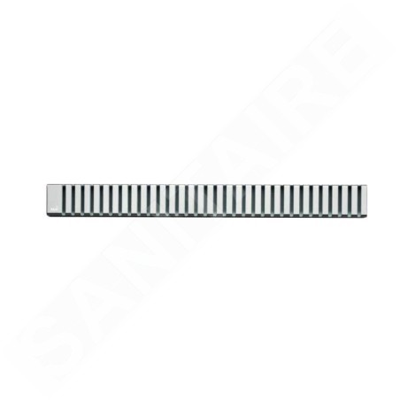 Alcadrain Grilles - Grille pour caniveau à douche linéaire 1150 mm, inox mat LINE-1150M