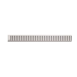 Alcadrain Grilles - Grille pour caniveau à douche d'angle 750 mm, inox mat PURE-750M