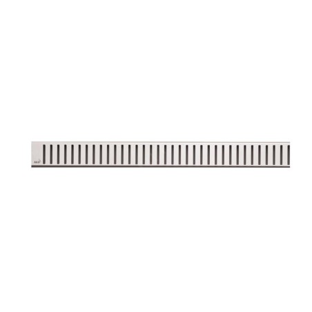 Alcadrain Grilles - Grille pour caniveau à douche d'angle 750 mm, inox mat PURE-750M