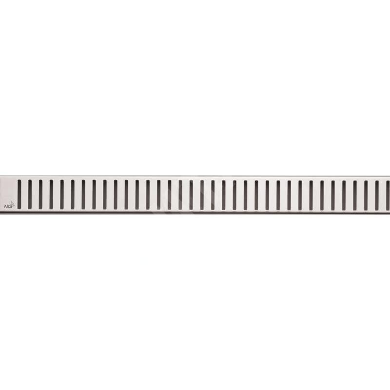 Alcadrain Grilles - Grille pour caniveau de douche linéaire 850 mm, inox mat PURE-850M Alcadrain Grilles - Grille pour caniveau de douche linéaire 850 mm, inox mat PURE-850M