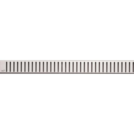 Alcadrain Grilles - Grille pour caniveau de douche linéaire 850 mm, inox mat PURE-850M