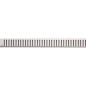 Alcadrain Grilles - Grille pour caniveau de douche linéaire 850 mm, inox mat PURE-850M Alcadrain Grilles - Grille pour caniveau de douche linéaire 850 mm, inox mat PURE-850M