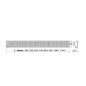 Alcadrain Grilles - Grille pour caniveau de douche linéaire 850 mm, inox mat PURE-850M Alcadrain Grilles - Grille pour caniveau de douche linéaire 850 mm, inox mat PURE-850M